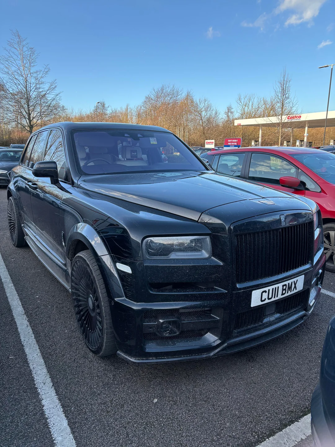 Rolls Royce Cullinan - CU11 BMX background